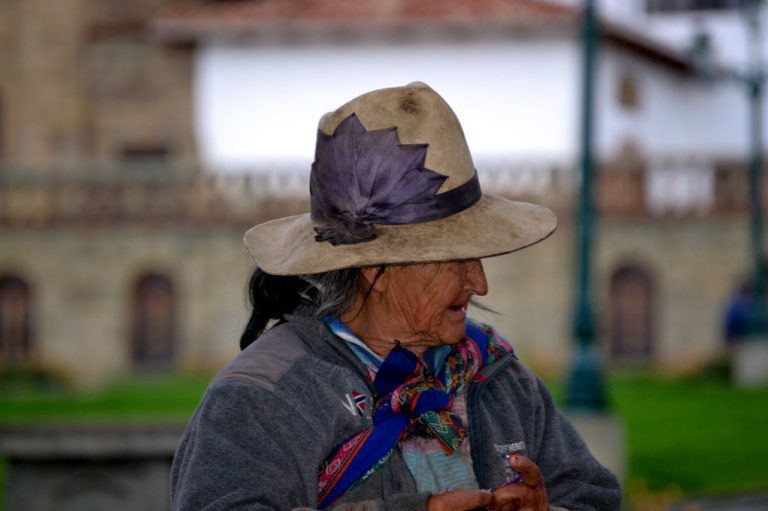 Conociendo a los amables habitantes del pueblo de Chacas.