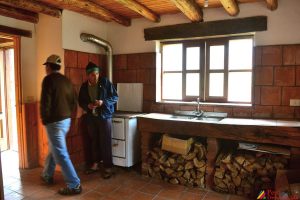 Cocina en los bungalows