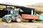 Tractor de la vaquería de Huachucocha
